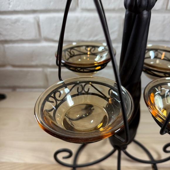 Vintage Partylite Global Fusion Tealight Tree Candle Holder P8371 Retired - Picture 2 of 11